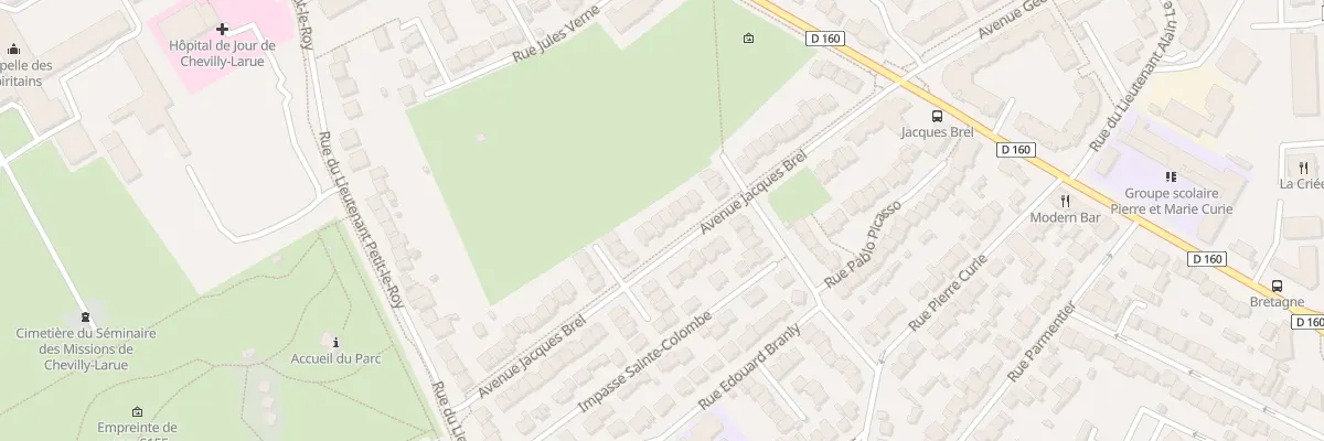 Plan du 21 Rue du Saut du Loup à Chevilly-Larue