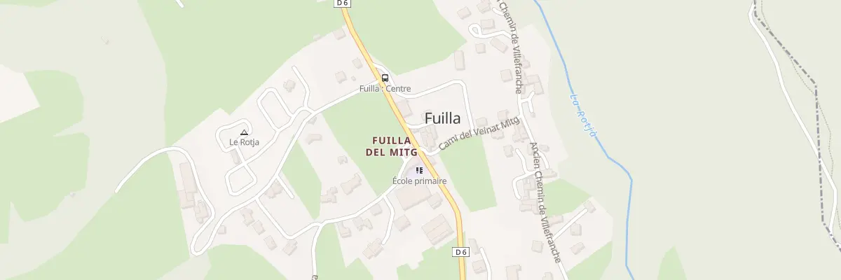 Plan du 51A Fuilla à Fuilla