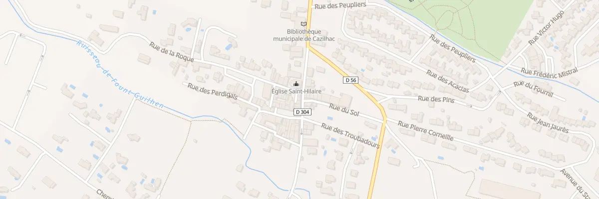 Plan du 3 Pl de l’Eglise à Cazilhac