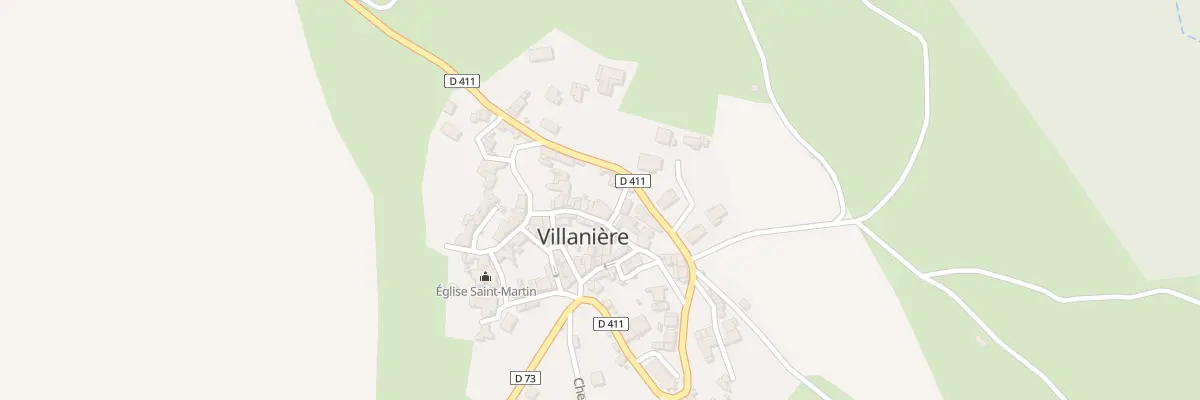 Plan du 7 Rue Haute à Villanière