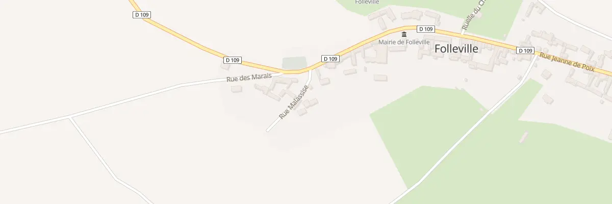 Plan du 51 Rue Malassise à Folleville