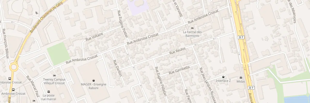 Plan du 32 Rue Reulos à Villejuif