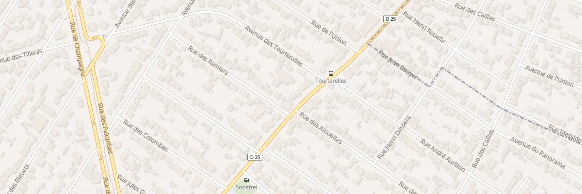 Plan du 251 Bd Aristide Briand à Savigny-sur-Orge