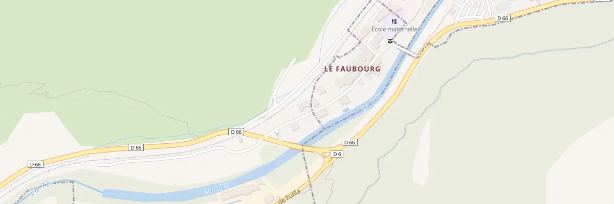 Plan du 29 Rte de Villefranche à Fuilla