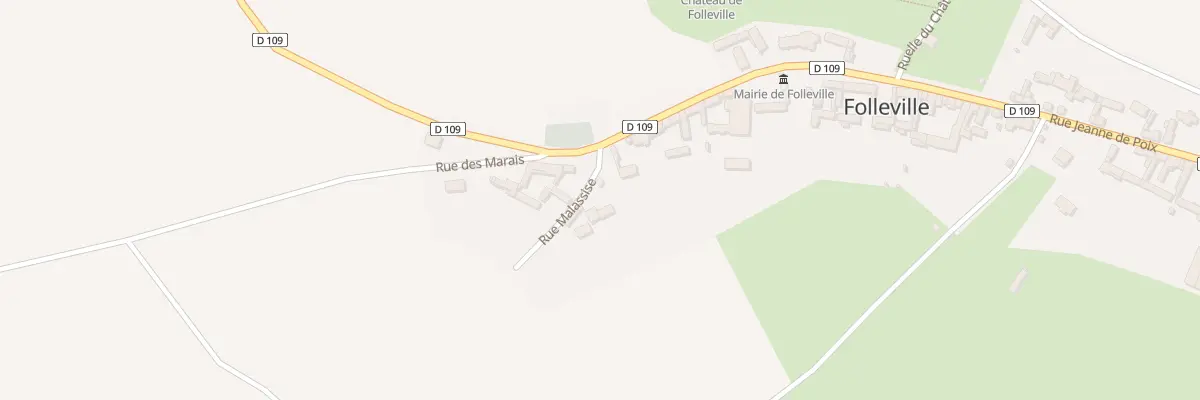 Plan du 1 Rue Malassise à Folleville