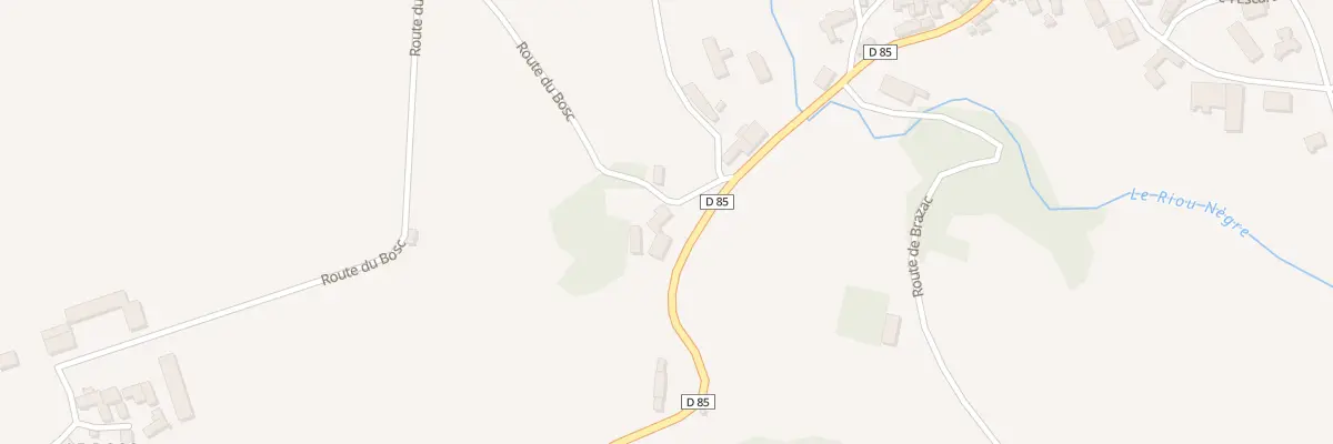 Plan du 1022 Rte du Bosc à Colombiès