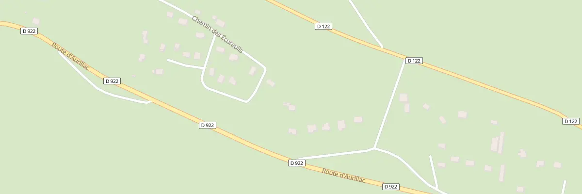 Plan du 6277 Communal de Verlhac à Mauriac