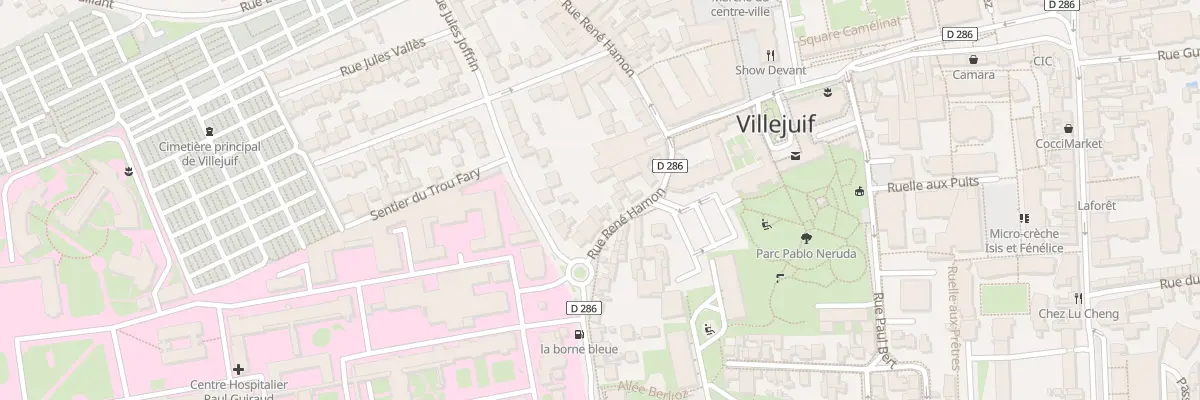 Plan du 23B Rue René Hamon à Villejuif