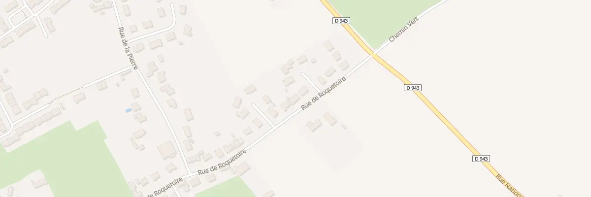 Plan du 16 Rue de Roquetoire à Racquinghem