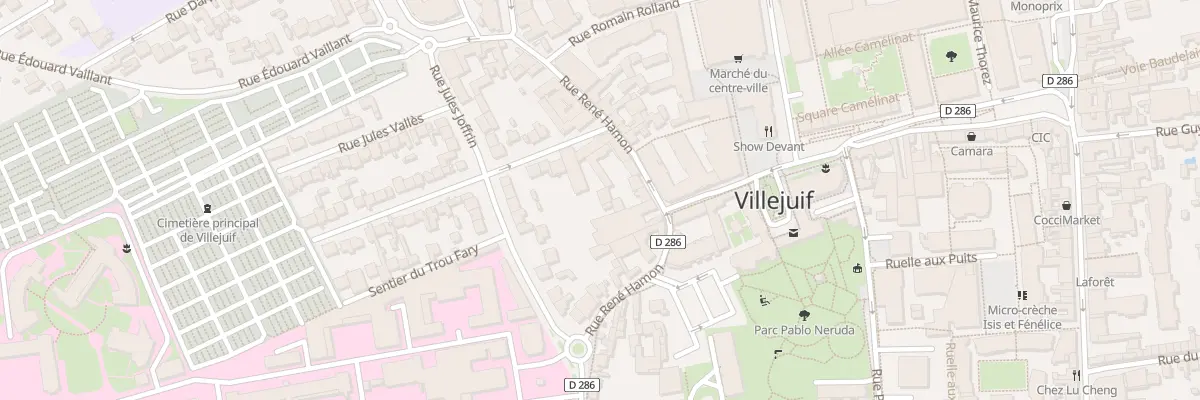 Plan du 35 Rue René Hamon à Villejuif