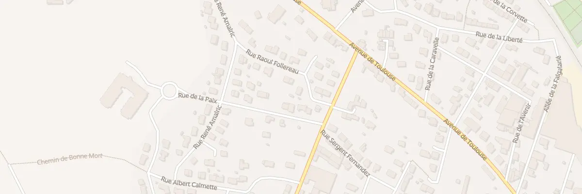 Plan du 70 Rue de la Paix à Aussillon
