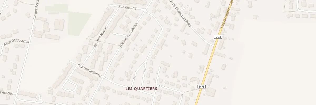 Plan du 14 Rue des Pervenches à Trouy
