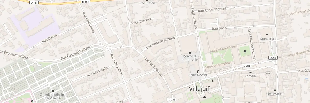 Plan du 62 Rue René Hamon à Villejuif