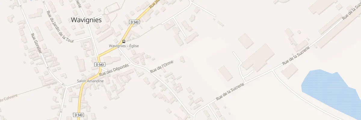 Plan du 113 Rue de l’Orme à Wavignies