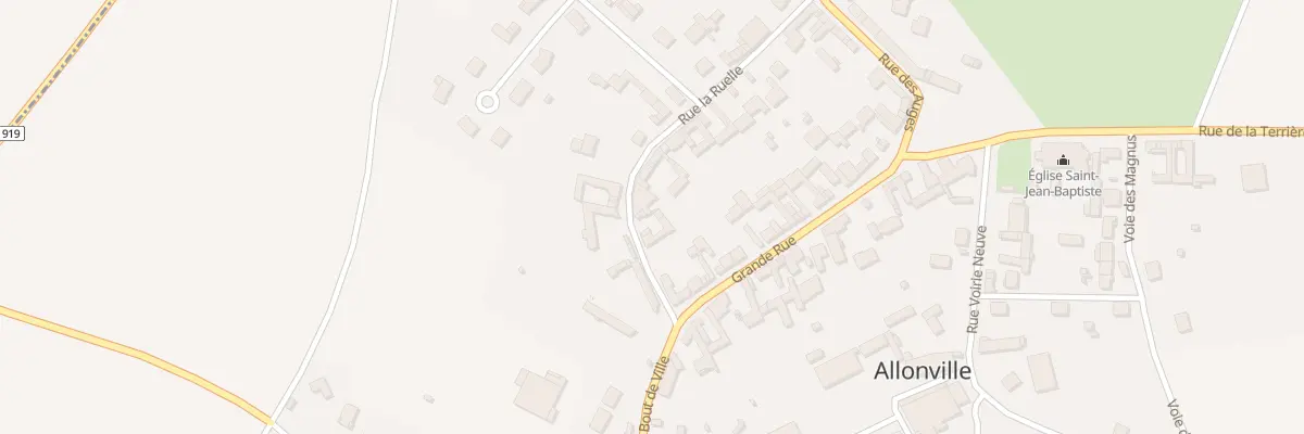 Plan du 5077F Vc La Ruelle à Allonville
