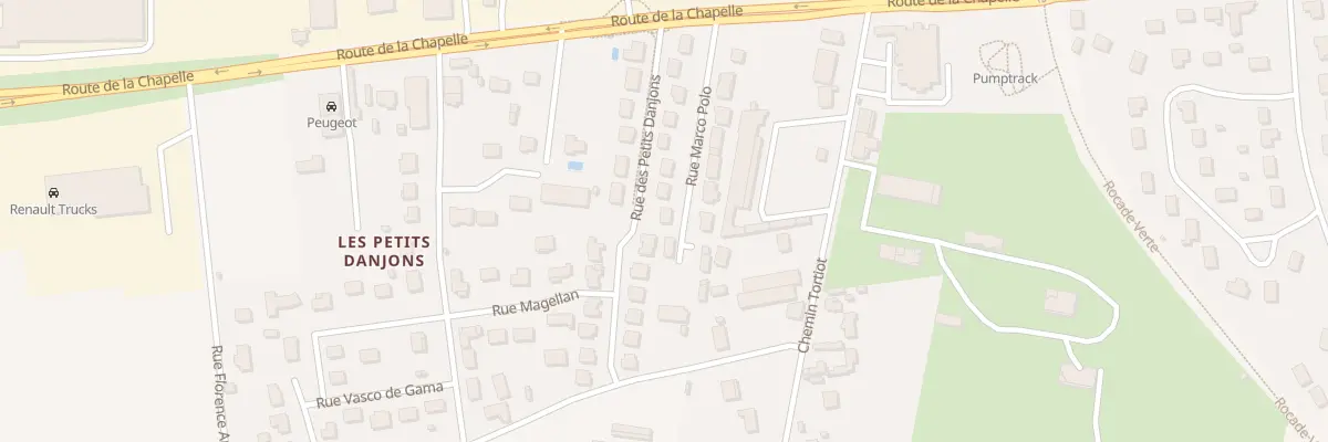 Plan du 15 Rue des Petits Danjons à Bourges