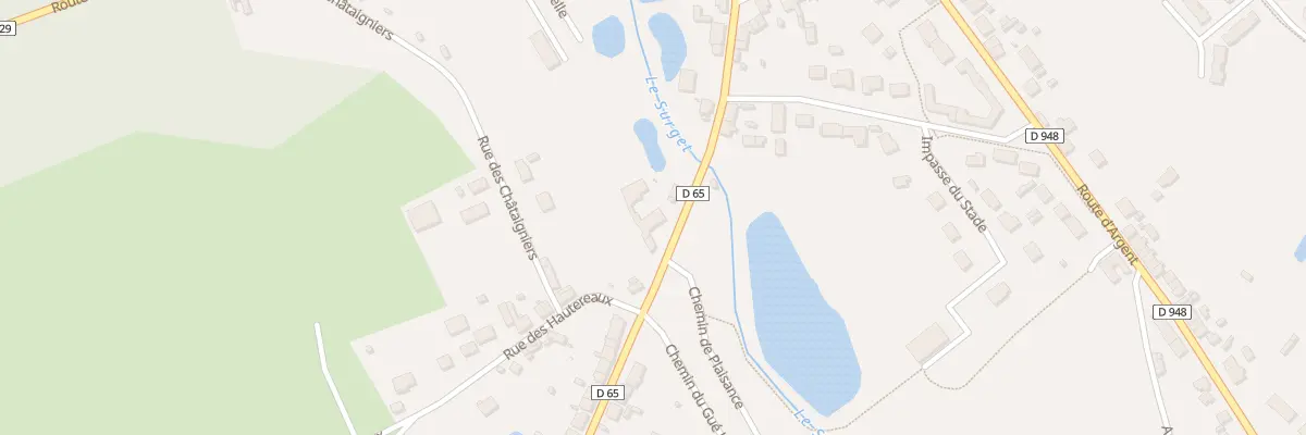 Plan du 4 Rte de Clémont à Cerdon