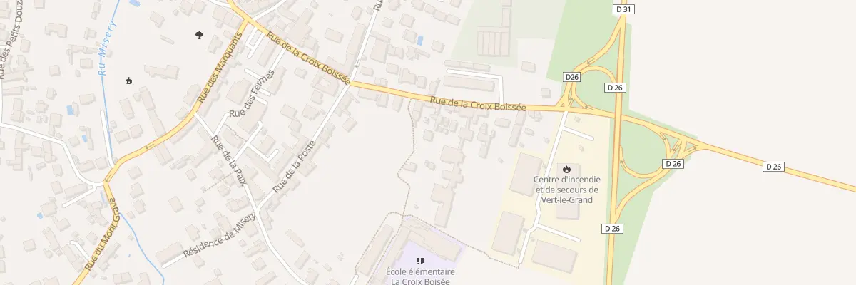 Plan du 16B Rue de la Croix Boissée à Vert-le-Grand