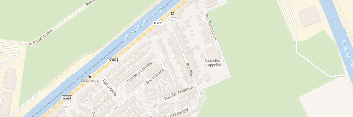 Plan du 24 Rue Plet à Cappelle-la-Grande