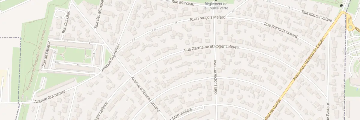 Plan du 62 Rue Germaine et Roger Lefèvre à Paray-Vieille-Poste