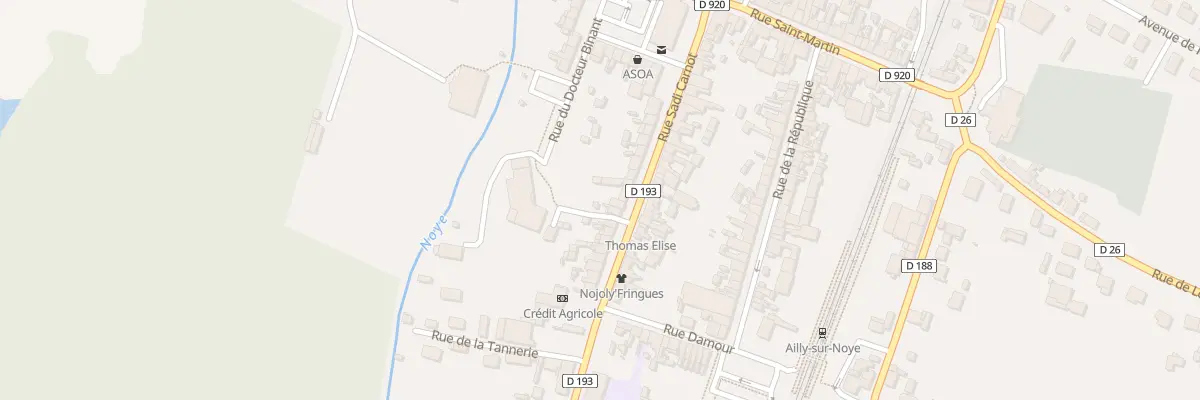 Plan du 32 Rue Sadi Carnot à Ailly-sur-Noye