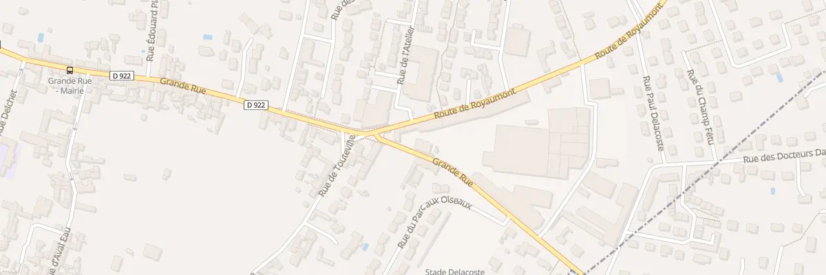 Plan du 10 Gr Grande Rue à Asnières-sur-Oise