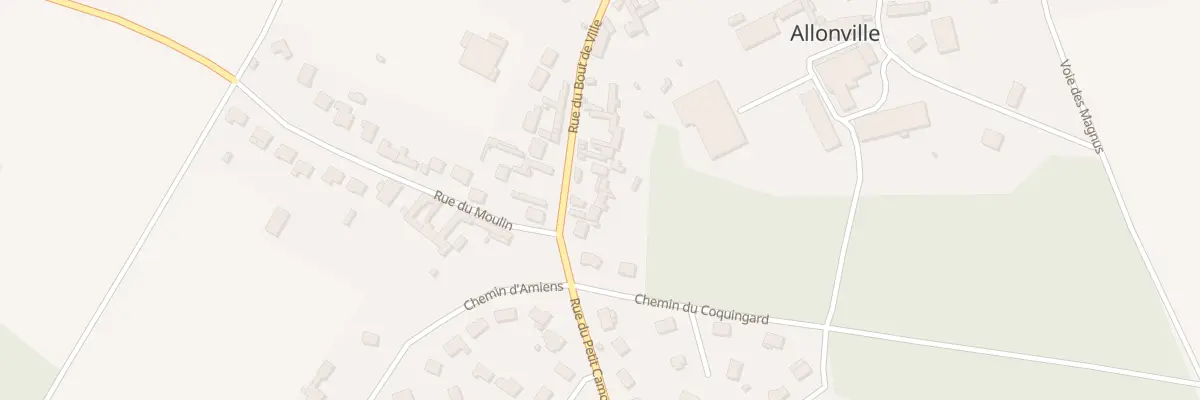 Plan du 21 Rue du Bout de Ville à Allonville