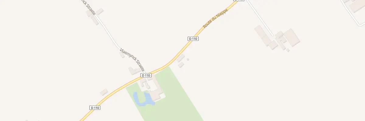 Plan du 14 Rte du Nieppe Cd 110 à Pitgam