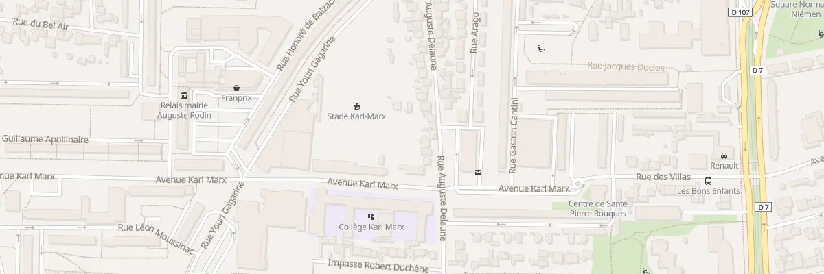 Plan du 60 Rue Auguste Delaune à Villejuif