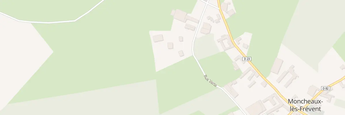 Plan du 531 Rue Verte à Moncheaux-lès-Frévent