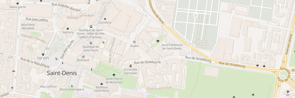 Plan du 45 Rue Jean Jaurès à Rosny-sous-Bois