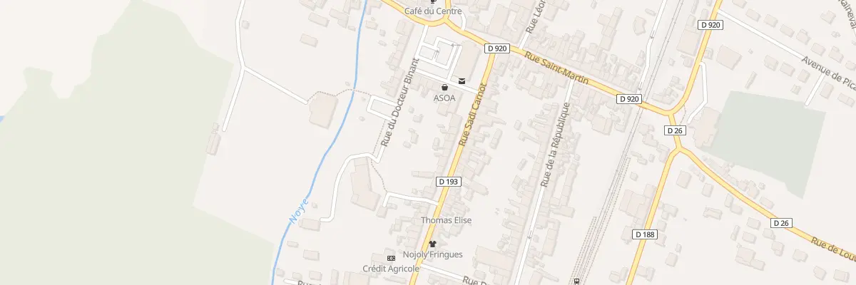 Plan du 24 Rue Sadi Carnot à Ailly-sur-Noye