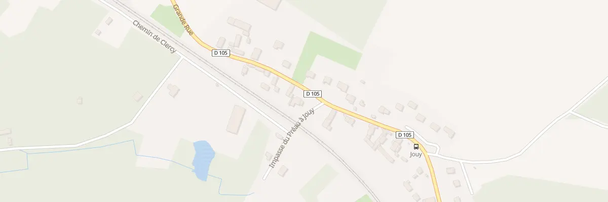 Plan du 2 Imp du Préau à Jouy à Guigneville-sur-Essonne