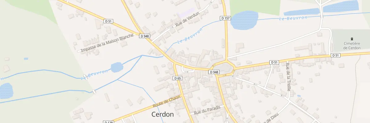 Plan du 11 Pl du Marché à Cerdon