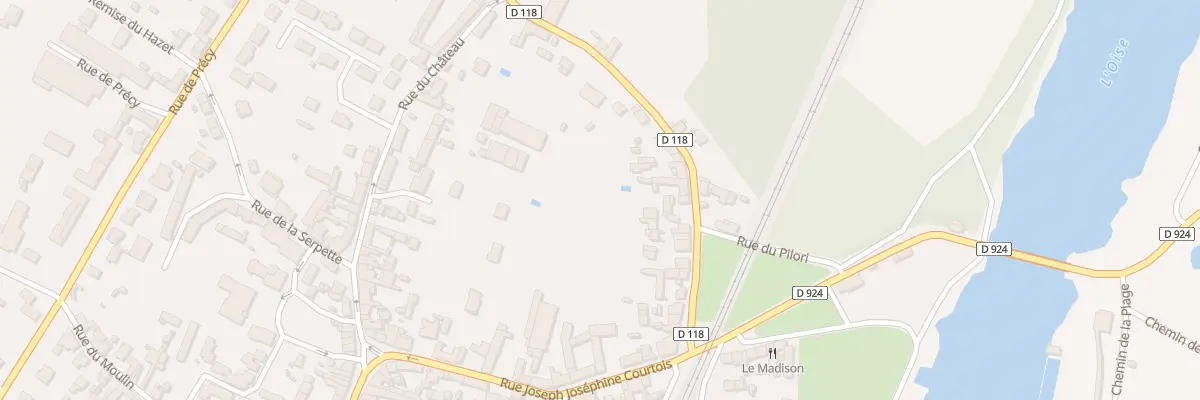 Plan du 21 Rue du Pilori à Boran-sur-Oise