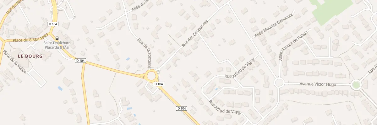 Plan du 6 Rue des Coupances à Saint-Doulchard