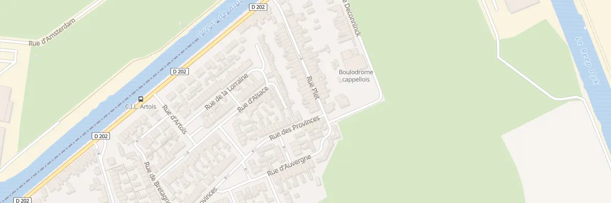 Plan du 42 Rue Plet à Cappelle-la-Grande