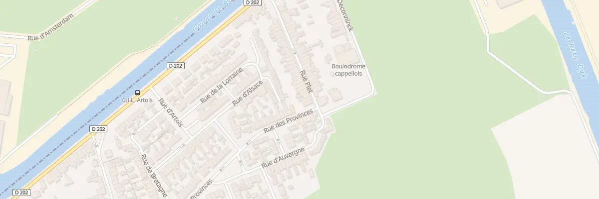 Plan du 44 Rue Plet à Cappelle-la-Grande