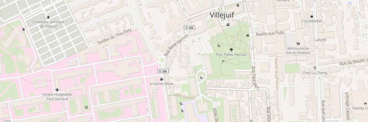Plan du 38 Rue René Hamon à Villejuif