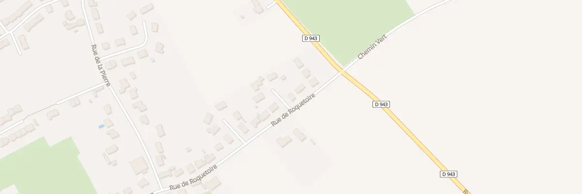 Plan du 6 Rue de Roquetoire à Racquinghem