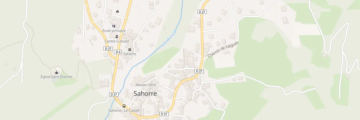 Plan du 289 Village à Sahorre