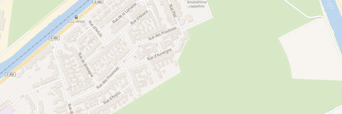 Plan du 22 Rue d’Auvergne à Cappelle-la-Grande