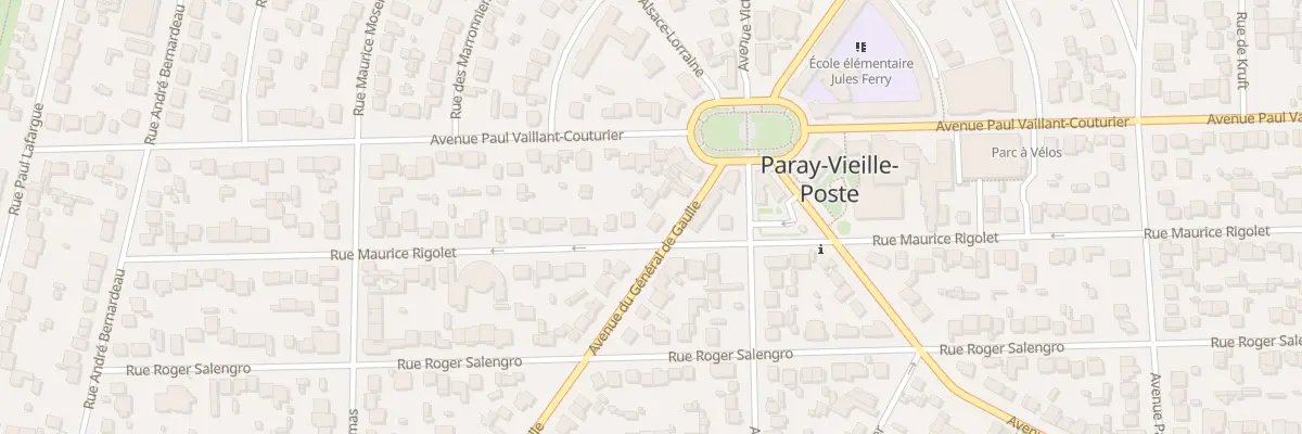 Plan du 125 Av du Général de Gaulle à Paray-Vieille-Poste