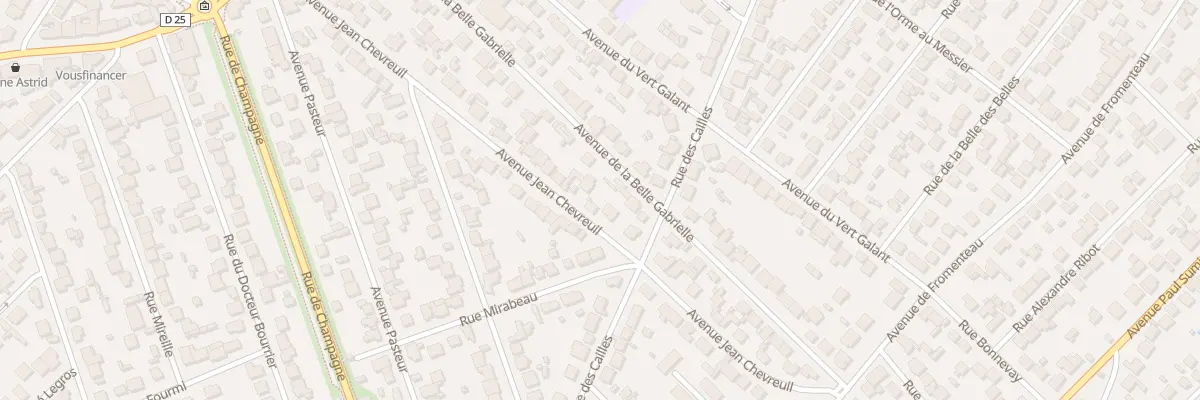 Plan du 28 Av Jean Chevreuil à Savigny-sur-Orge
