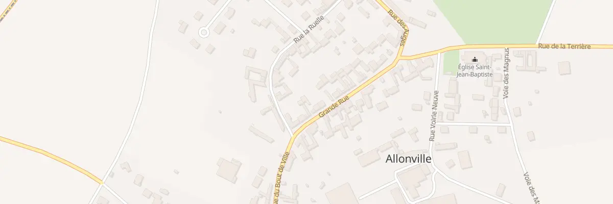 Plan du 26 Grande Rue à Allonville