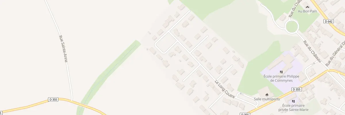Plan du 45 Le Long Coutre à Renescure