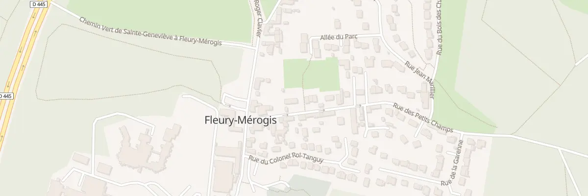 Plan du 4 Rue des Petits Champs à Fleury-Mérogis