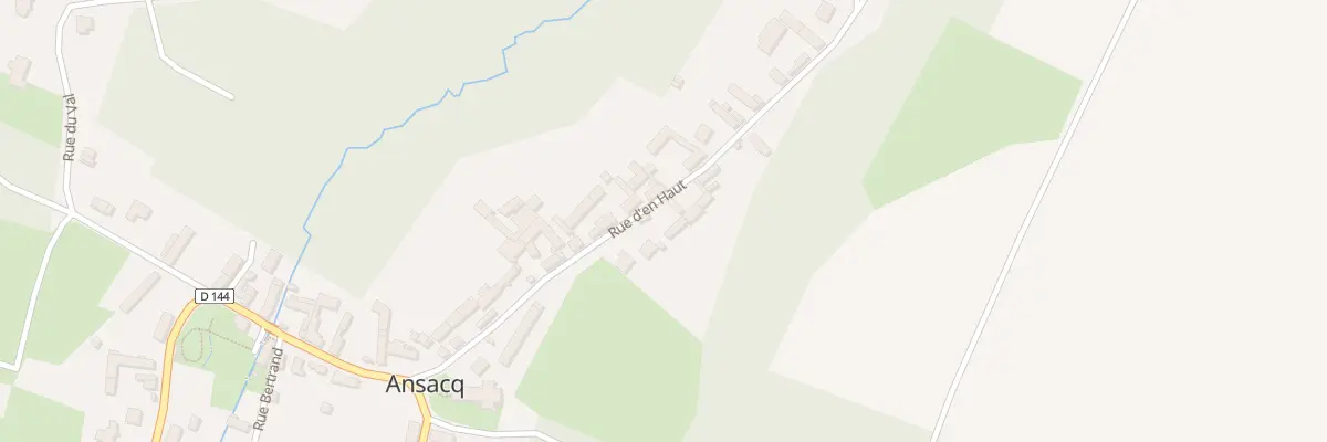Plan du 198 Rue d’En Haut à Ansacq