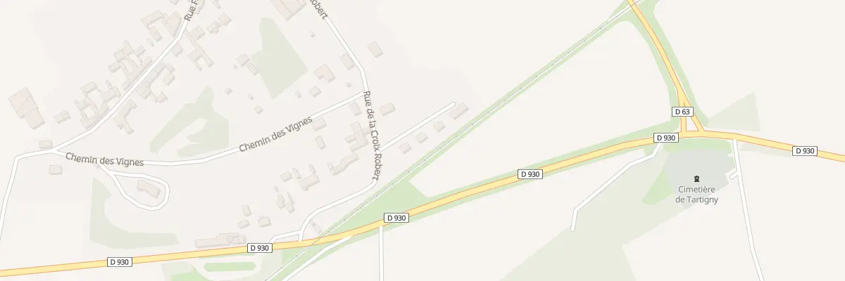 Plan du 7B Rue de la Croix Robert à Tartigny
