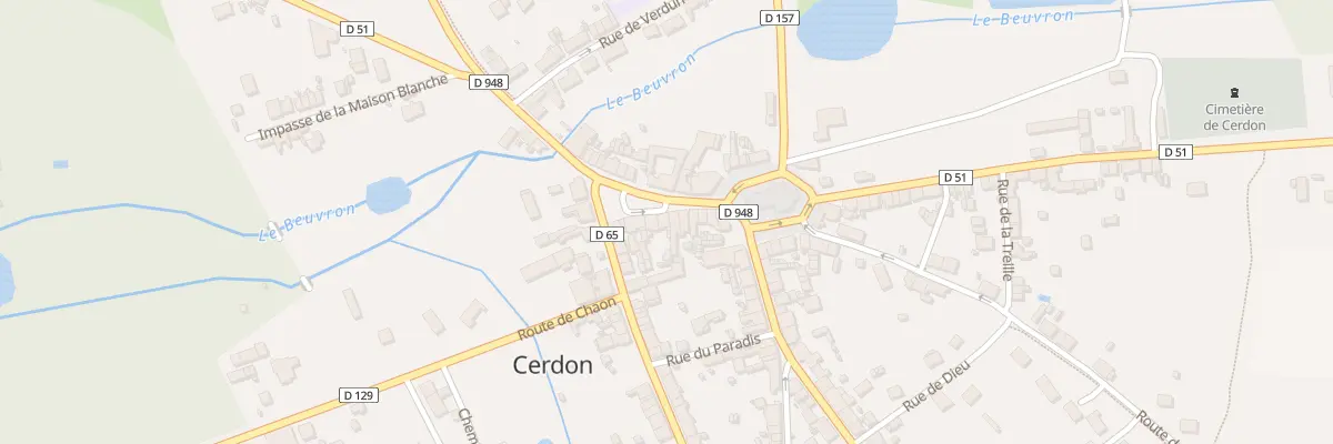 Plan du 18 Pl du Marché à Cerdon